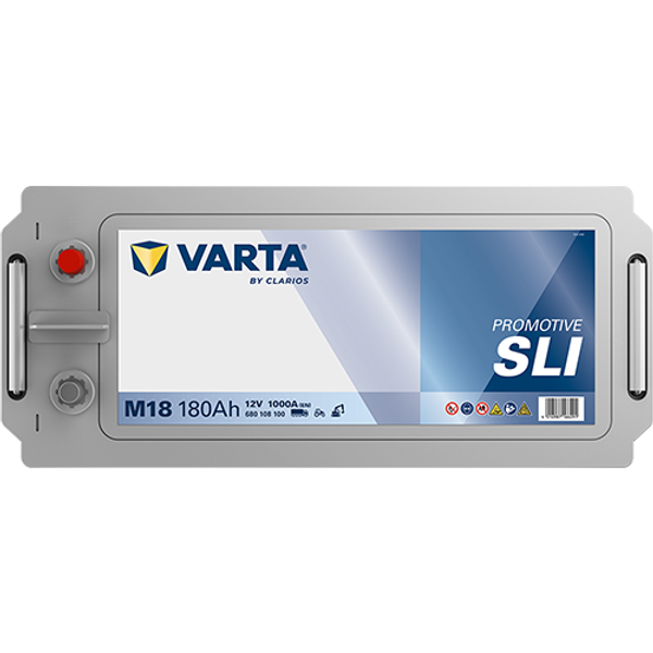 Varta ProMotive SLI M18 / 680 108 100 accu (12V, 180Ah, 1000A) AVA00725 - 4
