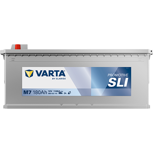 Varta ProMotive SLI M7 / 680 033 110 accu (12V, 180Ah, 1100A)  AVA00303 - 1