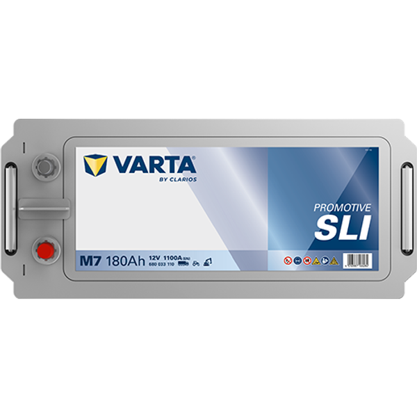 Varta ProMotive SLI M7 / 680 033 110 accu (12V, 180Ah, 1100A)  AVA00303 - 4