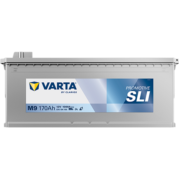 Varta ProMotive SLI M9 / 670 104 100 accu (12V, 170Ah, 1000A) AVA00723 - 1