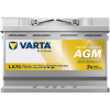 Varta Professional AGM Dual Purpose LA70 / 840 070 076 accu (12V, 70Ah. 760A)  AVA00248 - 3
