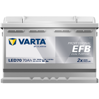 Varta Professional EFB Dual Purpose LED70 / 930 070 076 accu (12V, 70Ah, 760A)  AVA00331