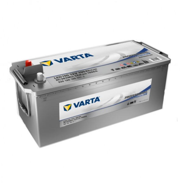 Varta Professional LED190 / 930 190 105 Dual Purpose EFB accu (12V, 190Ah, 1050A)  AVA00326 - 1