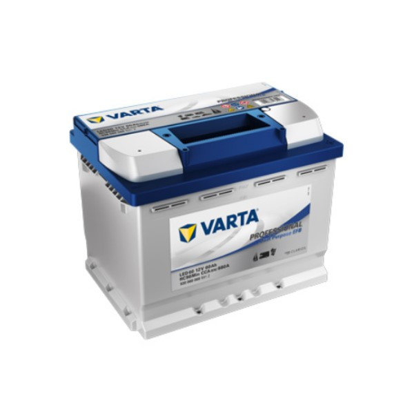 Varta Professional LED60 / 930 060 068 Dual Purpose EFB accu (12V, 60Ah, 640A)  AVA00327 - 1