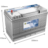 Varta Professional SLI LFS105M / 820 055 080 (12V, 105Ah, 800A) AVA00731 - 2