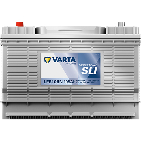 Varta Professional SLI LFS105N / 820 054 080 (12V, 105Ah, 800A) AVA00730 - 1