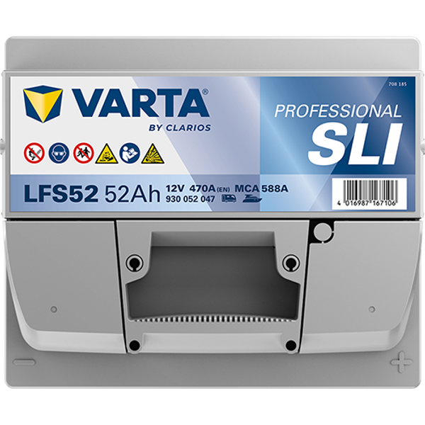 Varta Professional SLI LFS52 / 930 052 047 (12V, 52Ah, 470A)  AVA00607 - 4