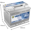 Varta Professional SLI LFS60 / 930 060 054 (12V, 60Ah, 540A)  AVA00606 - 2