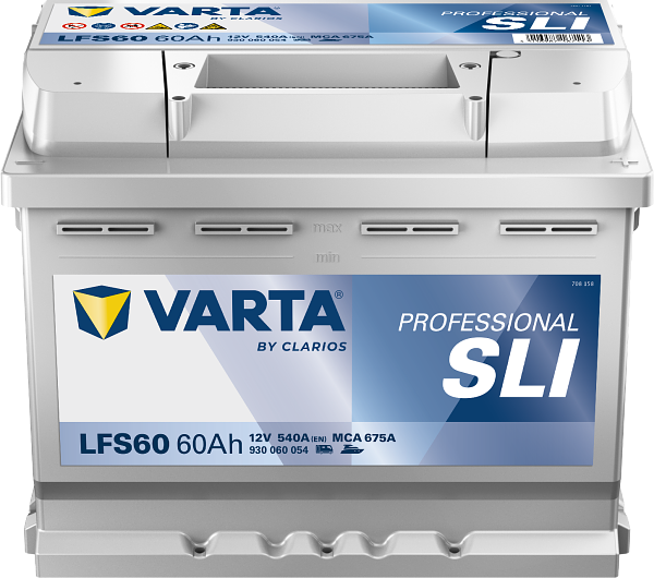 Varta Professional SLI LFS60 / 930 060 054 (12V, 60Ah, 540A)  AVA00606 - 3