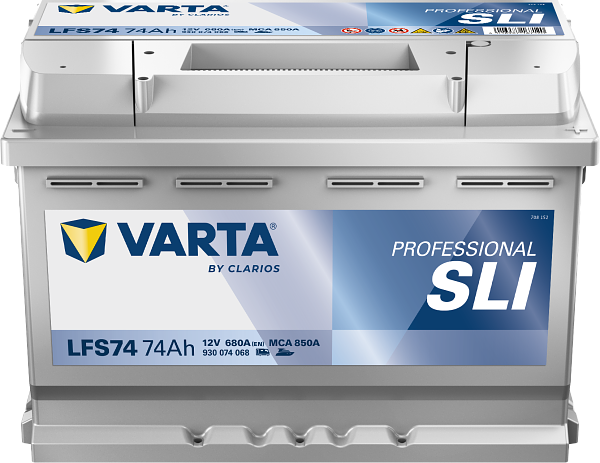 Varta Professional SLI LFS74 / 930 074 068 (12V, 74Ah, 680A) AVA00608 - 3