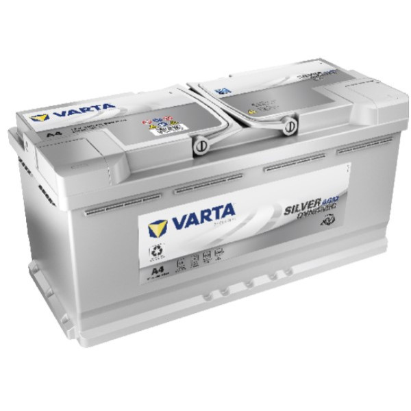 Varta Silver Dynamic A4 (H15) / 605 901 095 / S5 A15 AGM start-stop accu (12V, 105Ah, 950A)  AVA00197 - 1
