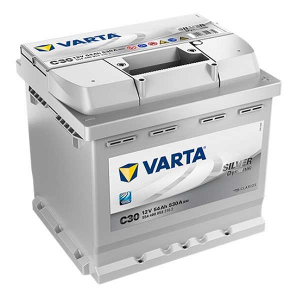 Varta Silver Dynamic C30 / 554 400 053 / S5 002 accu (12V, 54Ah, 530A)  AVA00593 - 1