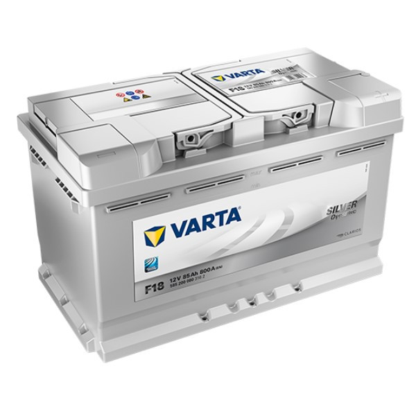 Varta Silver Dynamic F18 / 585 200 080 / S5 010 (12V, 85Ah, 800A)  AVA00591 - 1