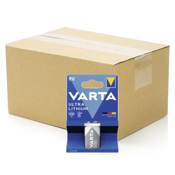 Varta Ultra 6FR61 / 9V E-Block Lithium Batterij (20 stuks) AVA00439 - 1