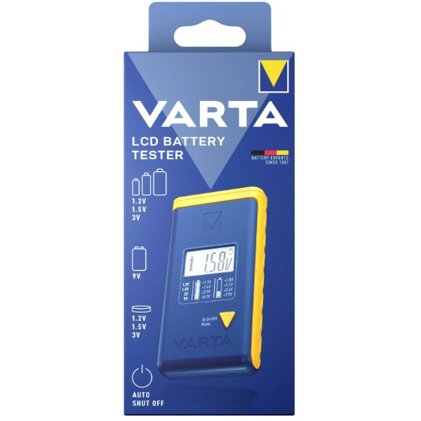 Varta Universele Digitale Batterijentester  AVA00312 - 1