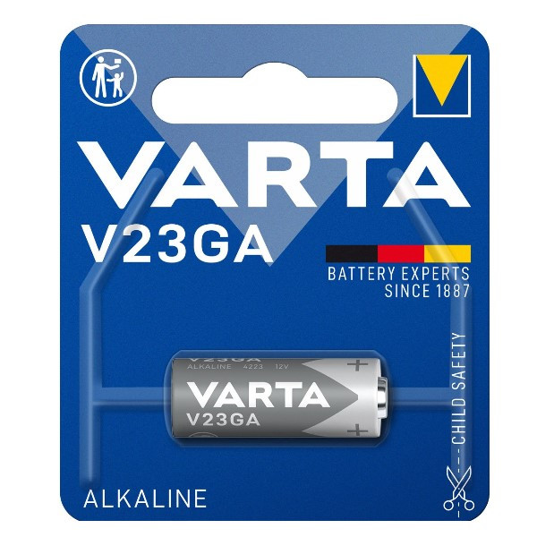 Varta V23GA / MN21 / A23 Alkaline 12V batterij 1 stuk  AVA00160 - 1