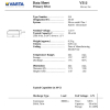 Varta V315 / SR716SW / SR67 zilveroxide knoopcel batterij 1 stuk  AVA00002 - 4