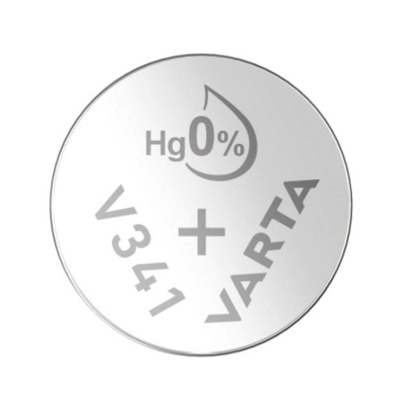 Varta V341 / SR714SW / SR714 zilveroxide knoopcel batterij 1 stuk  AVA00010 - 2