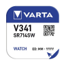 Varta V341 / SR714SW / SR714 zilveroxide knoopcel batterij 1 stuk  AVA00010 - 3