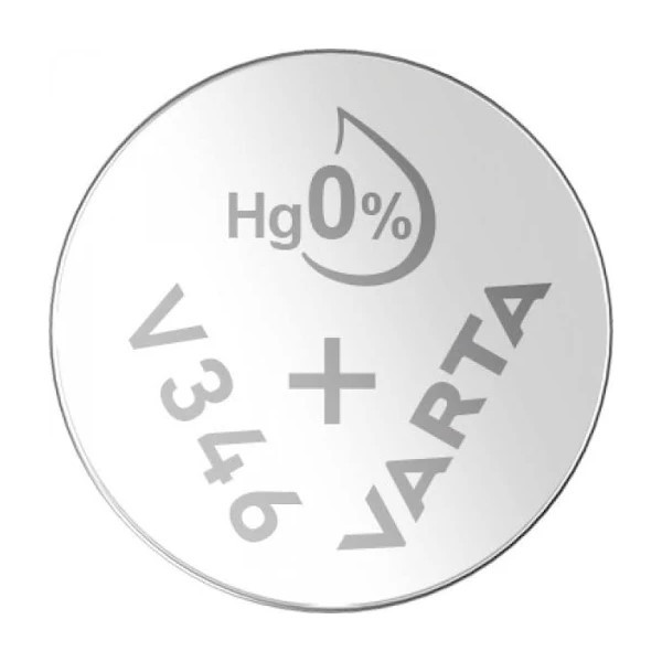 Varta V346 / SR712SW / SR712 zilveroxide knoopcel batterij 1 stuk  AVA00012 - 2