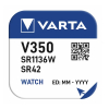 Varta V350 / SR1136W / SR42 zilveroxide knoopcel batterij 1 stuk  AVA00013 - 3