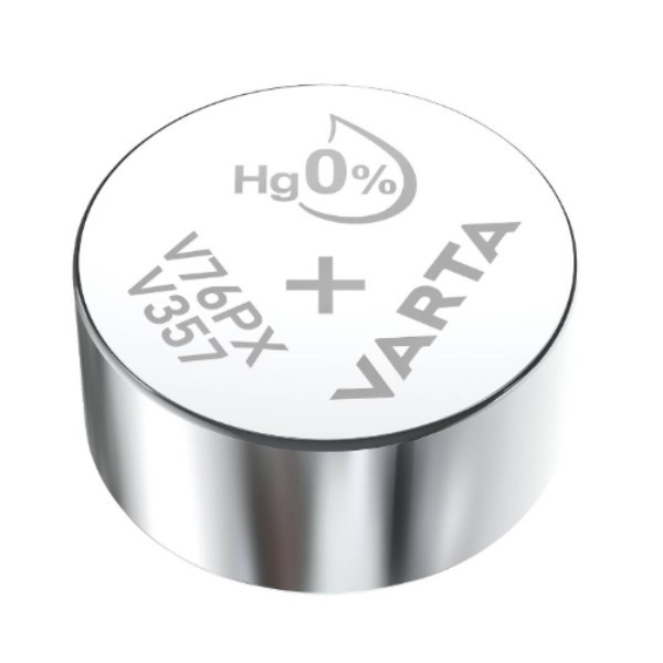 Varta V357 / V76PX / SR44 knoopcel batterij 1 stuk  AVA00181 - 1