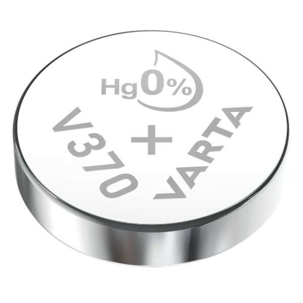 Varta V370 / SR921W / SR69 zilveroxide knoopcel batterij 1 stuk  AVA00018 - 1