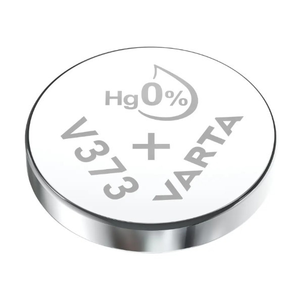 Varta V373 Silberoxid-Knopfzelle – SR68, 1,55 V, 9,5 X 1,6 Mm, Für Uhren & Kleingeräte