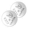 Varta V377 / SR626SW / SR66 zilveroxide knoopcel batterij 2 stuks AVA00642 - 1