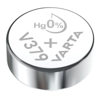 Varta V379 / SR521SW / SR63 zilveroxide knoopcel batterij 1 stuk  AVA00022
