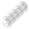 Varta V389 / SR1130W / SR54 zilveroxide knoopcel batterij 5 stuks