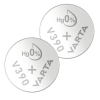 Varta V390 / SR1130SW / SR54 zilveroxide knoopcel batterij 2 stuks AVA00751 - 1
