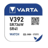 Varta V392 / SR736W / SR41 zilveroxide knoopcel batterij 1 stuk  AVA00027 - 3
