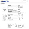 Varta V392 / SR736W / SR41 zilveroxide knoopcel batterij 1 stuk  AVA00027 - 4