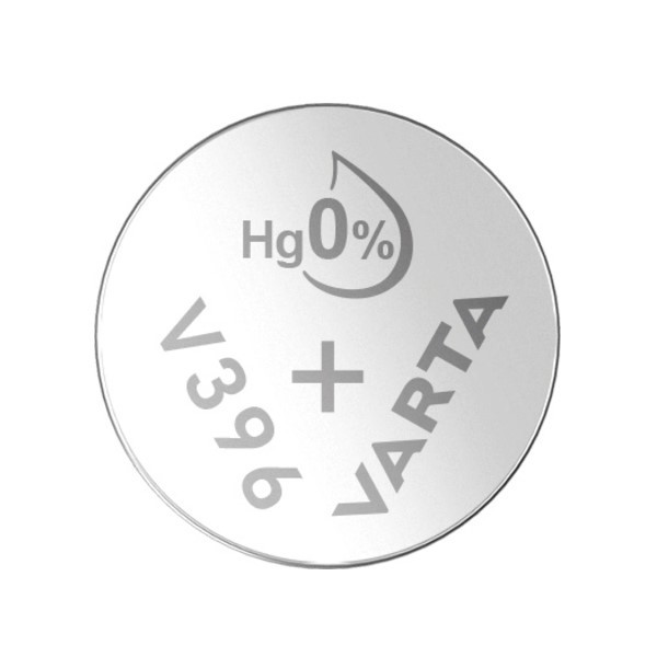 Varta V396 / SR726W / SR59 zilveroxide knoopcel batterij 1 stuk AVA00031 - 2