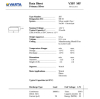 Varta V397 / SR726SW / SR59 zilveroxide knoopcel batterij 1 stuk  AVA00040 - 4