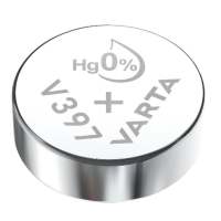 Varta V397 / SR726SW / SR59 zilveroxide knoopcel batterij 1 stuk  AVA00040