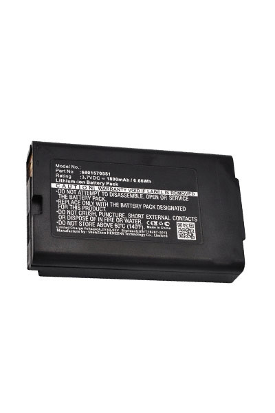Vectron 6801570551 / B30 accu (3.7 V, 1800 mAh, 123accu huismerk)  AVE00126 - 1