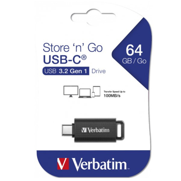 Verbatim Store n Go USB-C 3.2 Gen 1 stick 64GB  AVE00255 - 3