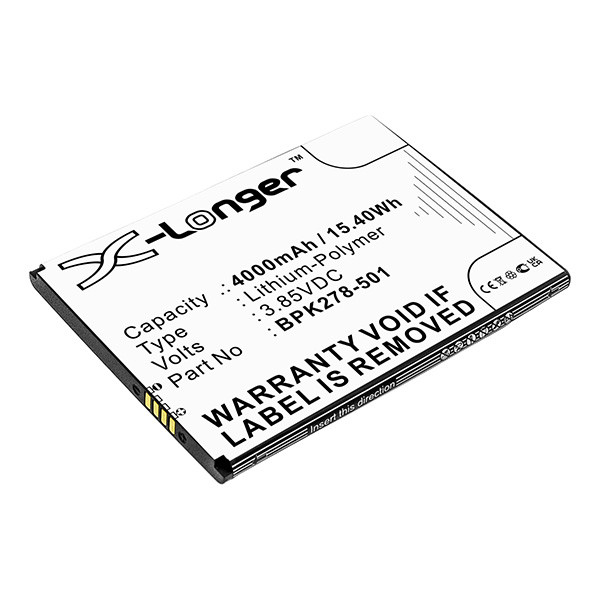 VeriFone BPK278-501 accu (3.85 V, 4000 mAh, 123accu huismerk)  AVE00221 - 1