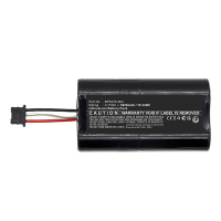 VeriFone BPK278-502 / BPK278-502-01-A accu (3.7 V, 5200 mAh, 123accu huismerk) AVE00261