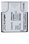 Verizon B600BZ accu (2600 mAh, 123accu huismerk) AVE00104 - 1
