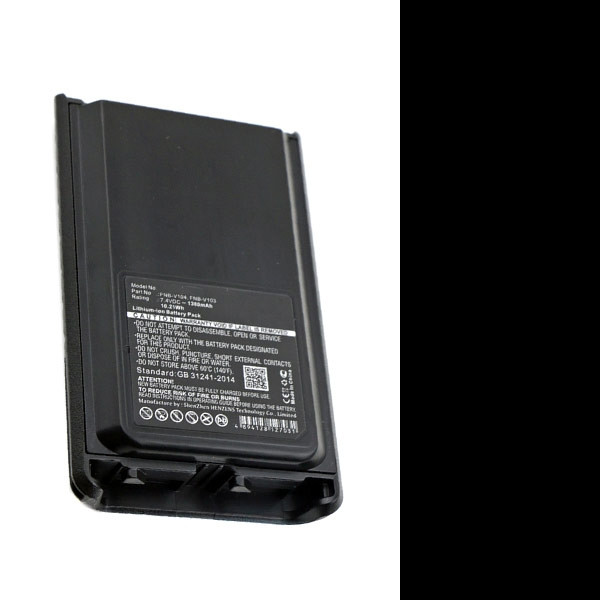 Vertex FNB-V103 / FNB-V104 / FNB-V103LI accu (1380 mAh, 123accu huismerk)  AVE00137 - 1