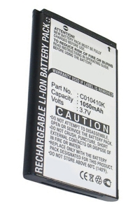 VholdR C010410K accu (1050 mAh, 123accu huismerk)  AVH00001