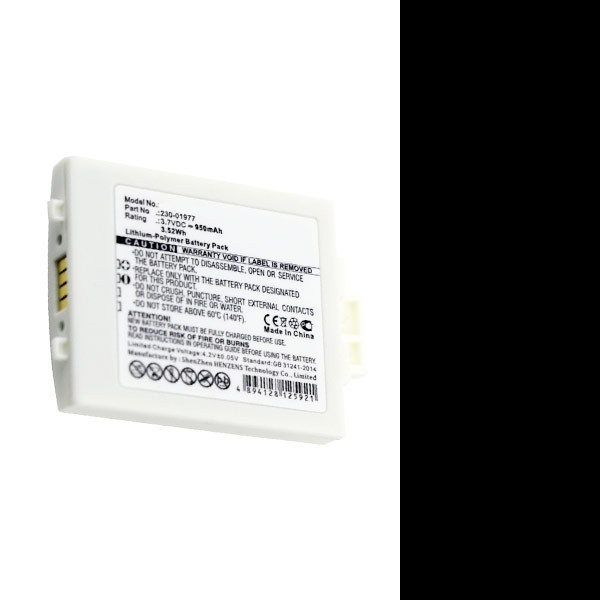 Vocera 230-01977 accu (3.7 V, 950 mAh, 123accu huismerk) AVO00127 - 1