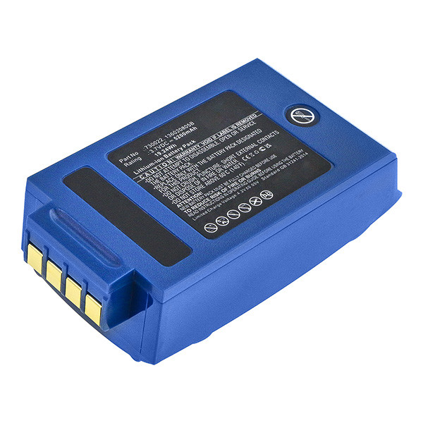 Vocollect BT700 / 730022 / 730040 accu (3.7 V, 5200 mAh, 123accu huismerk)  AVO00162 - 1