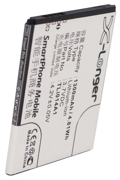 Vodafone TLi014A1 / CAB1400002C1 accu (1300 mAh, 123accu huismerk)  AVO00072 - 1