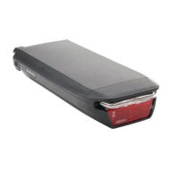 Vogue Apollo UART Bagagedrager fietsaccu (36 V, 13 Ah, 468 Wh) AVO00183