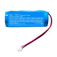 Wahl 3024976 / 93838-101 accu (3.7 V, 1500 mAh, 123accu huismerk)  AWA00045