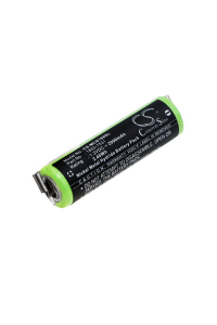 Wella 1852-7531 / KR-800 AAE accu (2000 mAh, 123accu huismerk)  AWE00040